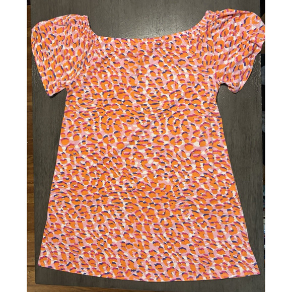 NWT West Loop Women's Off The Shoulder Multi-Colored Mini Dress Size Large - Picture 1 of 6